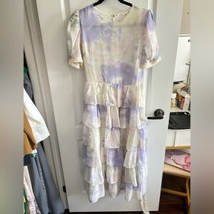 Beautiful summer dress with matching belt